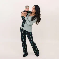 Zippered Footie in Twinkle Tree