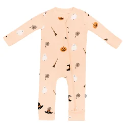 Zippered Romper in Bewitched