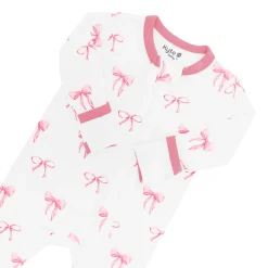 Zippered Romper in Bow