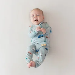 Zippered Romper in Construction
