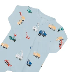 Zippered Romper in Construction