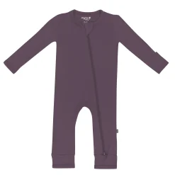 Zippered Romper in Currant