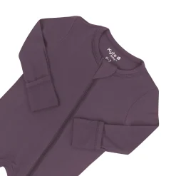 Zippered Romper in Currant