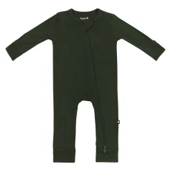 Zippered Romper in Fir