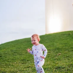 Zippered Romper in Harbor