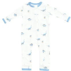 Zippered Romper in Jurassic