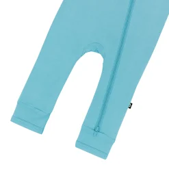 Zippered Romper in Makai