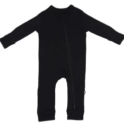 Zippered Romper in Midnight
