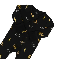 Zippered Romper in Midnight Icon