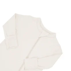Zippered Romper in Oat