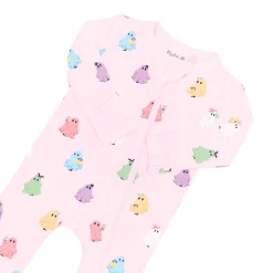Zippered Romper in Pastel Ghost