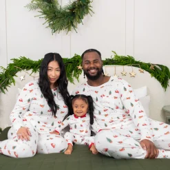 Zippered Romper in Santa Sleigh