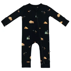 Zippered Romper in Under the Stars