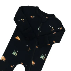 Zippered Romper in Under the Stars