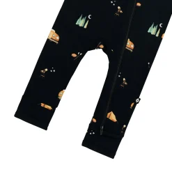 Zippered Romper in Under the Stars