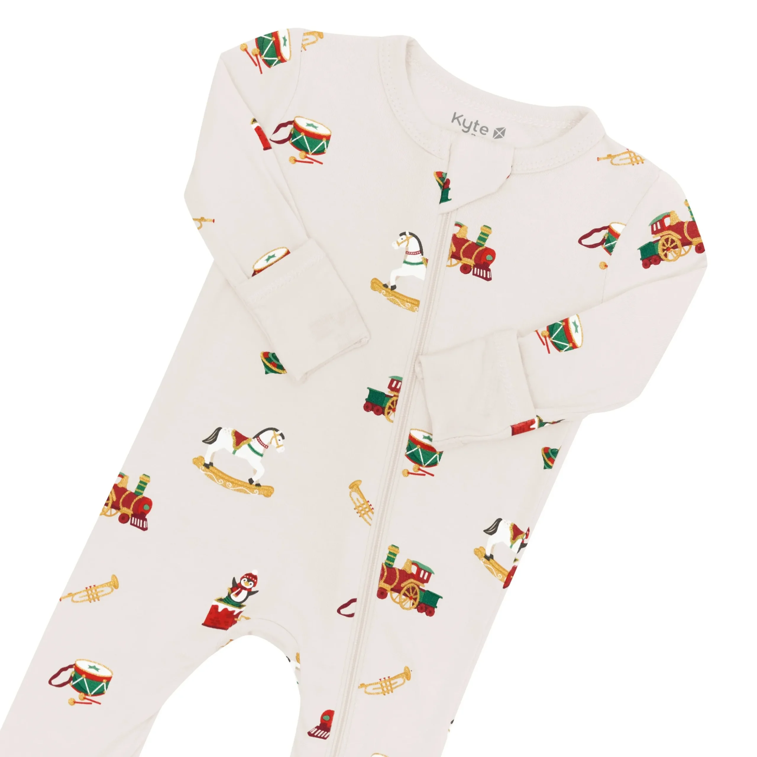 Zippered Romper in Vintage Toys