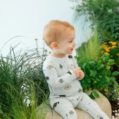 Zippered Romper in Yellowstone
