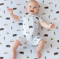 Zippered Shortall Romper in Yosemite